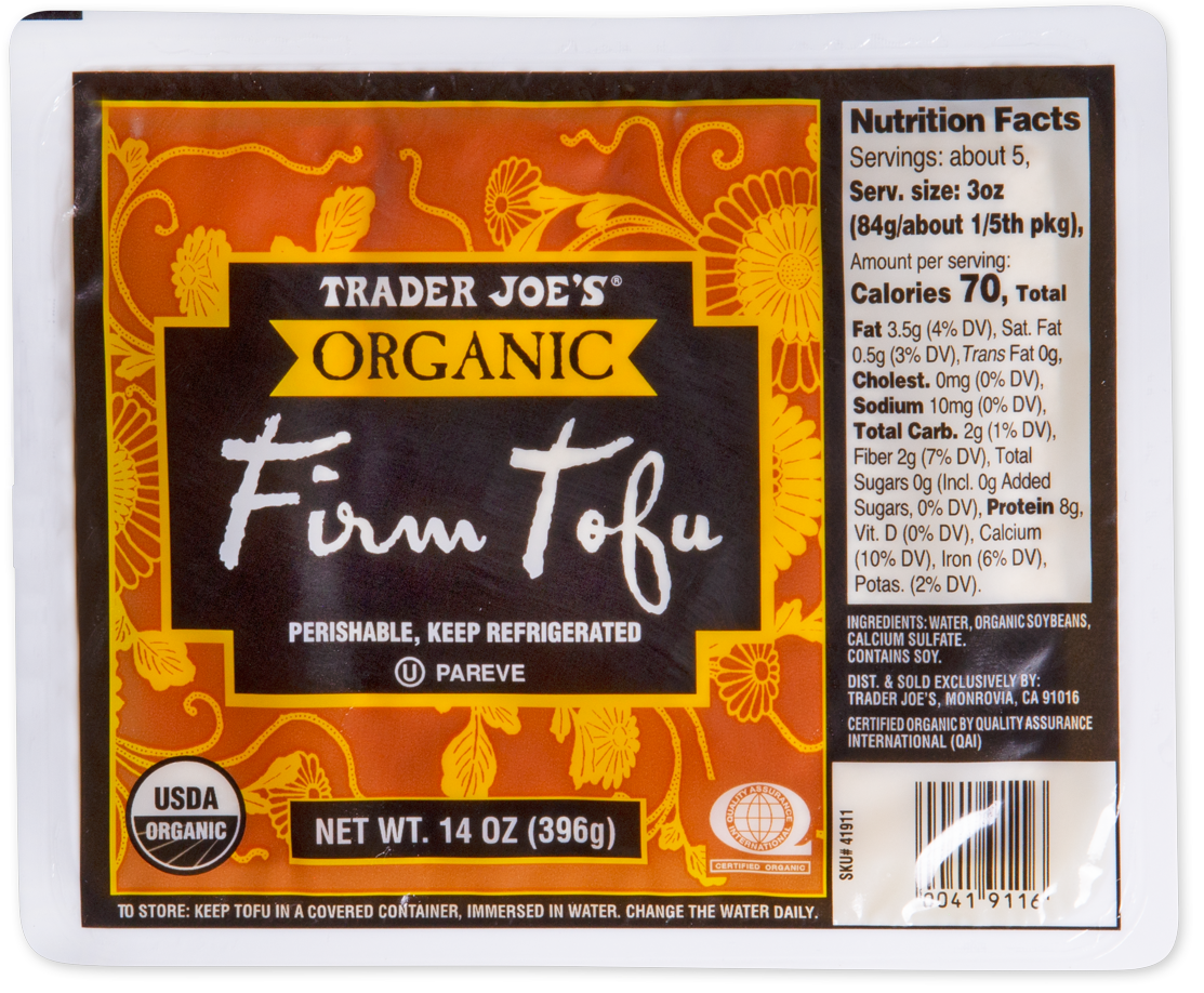TJ's High Protein Organic Super Firm Tofu  Trader Joe's Rants & Raves  (mostly raves, a few rants)