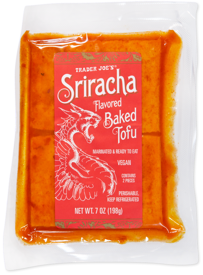 Trader Joe's Sriracha Baked Tofu