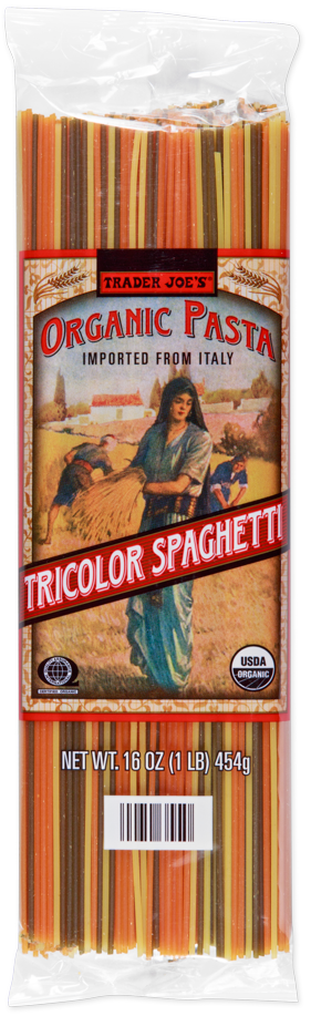 Organic Tricolor Spaghetti