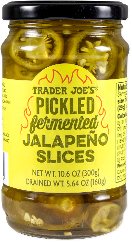 Pickled Fermented Jalapeño Slices