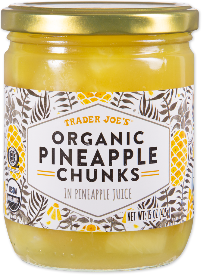 Organic Pineapple Chunks