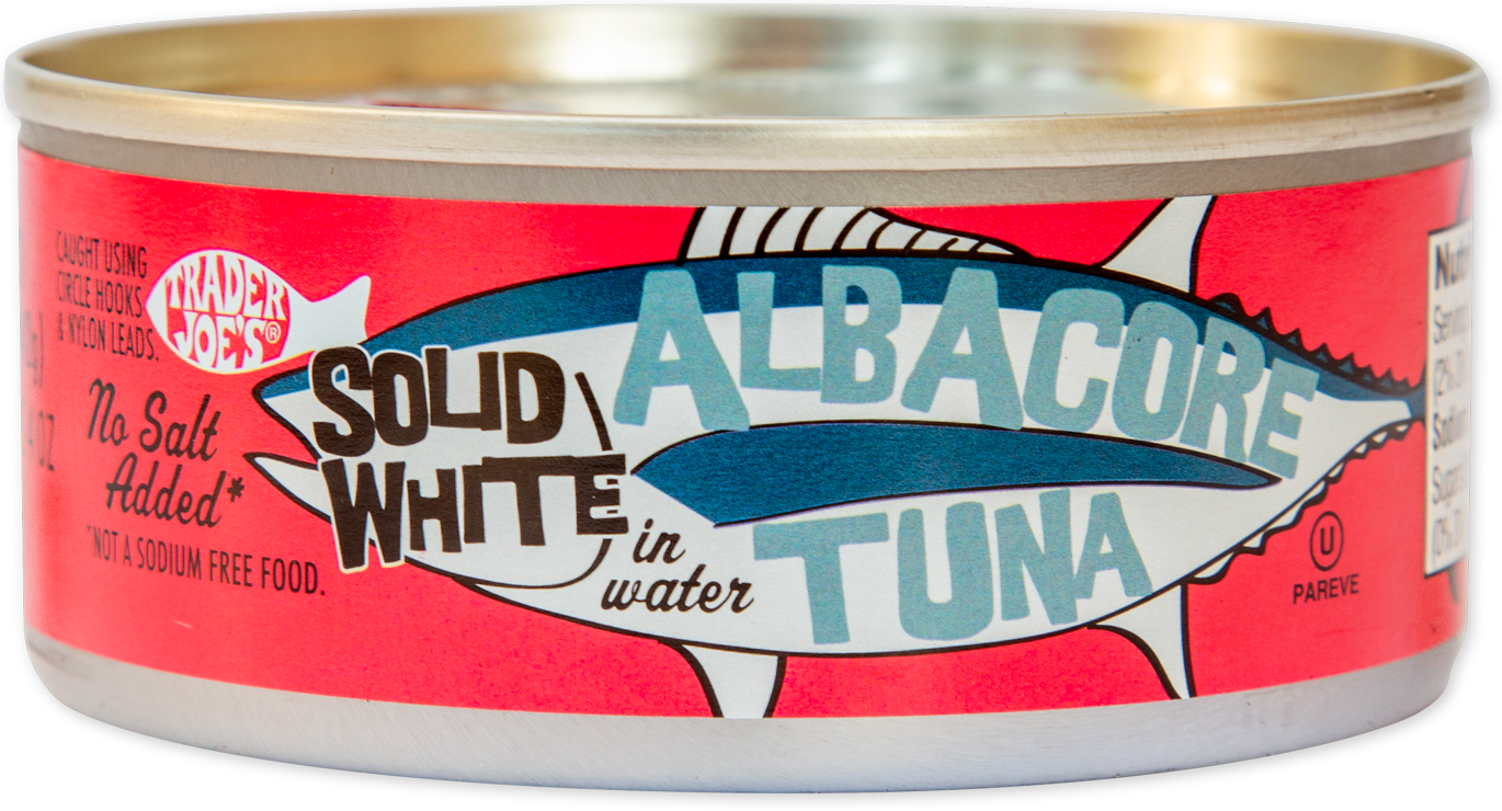 Solid White Albacore Tuna, No Salt Added