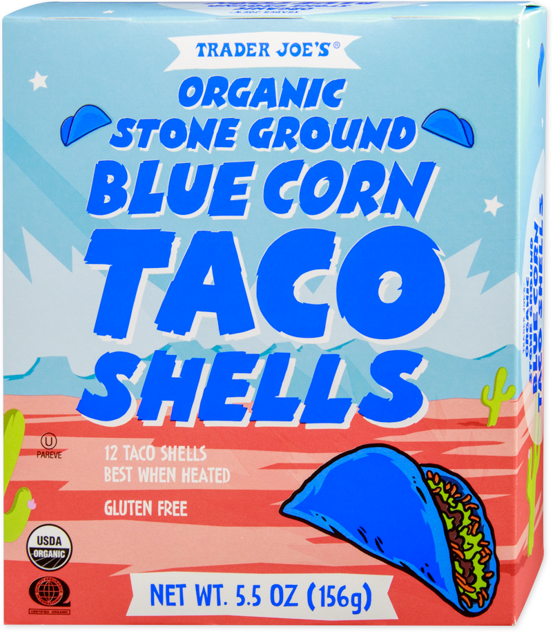 Organic Stone Ground Blue Corn Taco Shells