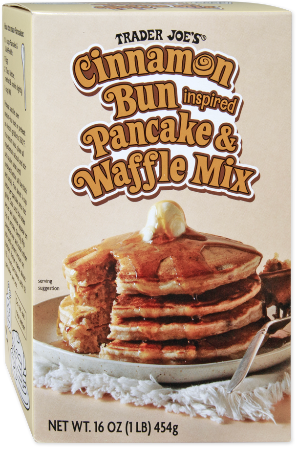 Trader Joe's Cinnamon Bun Inspired Pancake & Waffle Mix