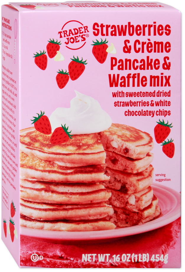 Strawberries & Crème Pancake & Waffle Mix