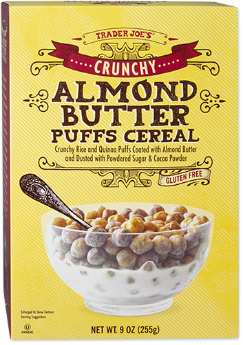 Almond Butter Puffs Cereal