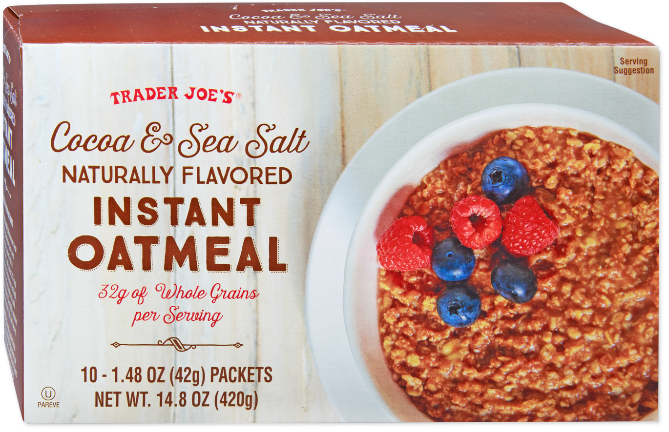Cocoa & Sea Salt Instant Oatmeal