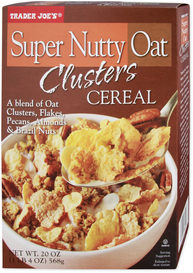 Super Nutty Oat Clusters Cereal