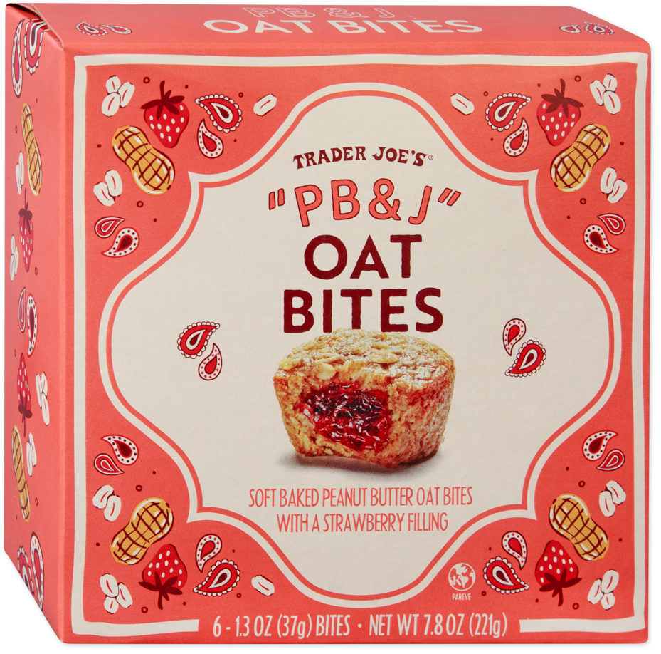 "PB&J" Oat Bites
