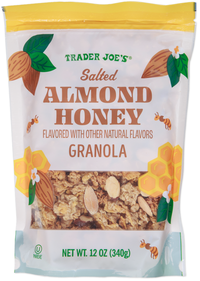 Salted Almond Honey Granola