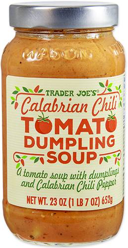 Calabrian Chili Tomato Dumpling Soup