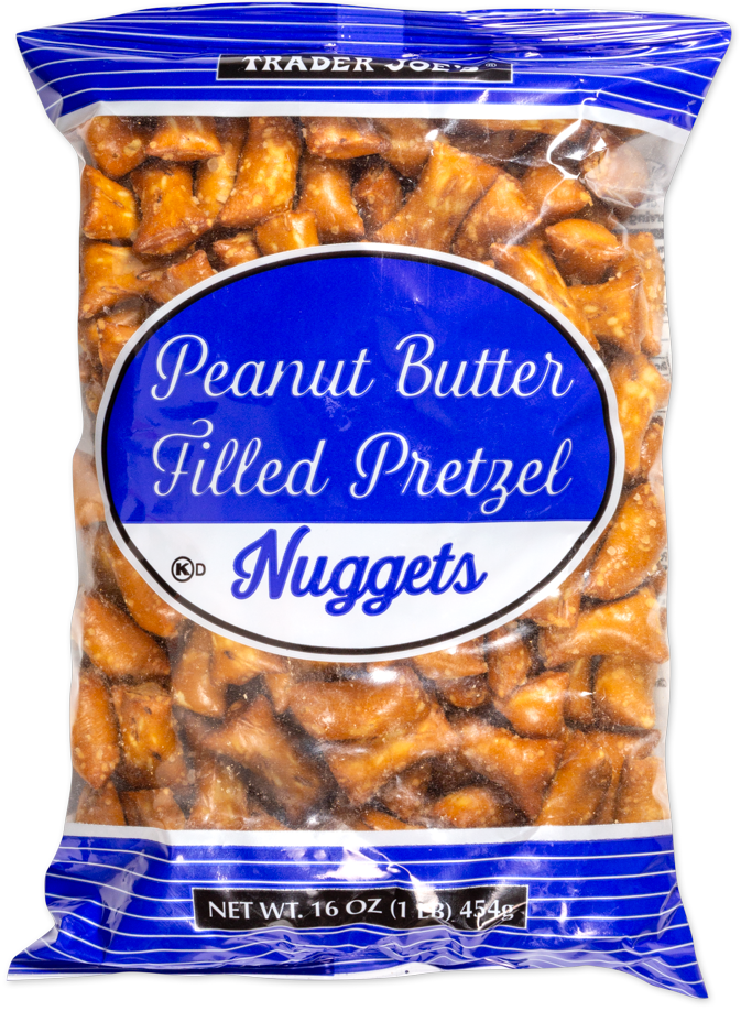 Peanut Butter Filled Pretzel Nuggets.
