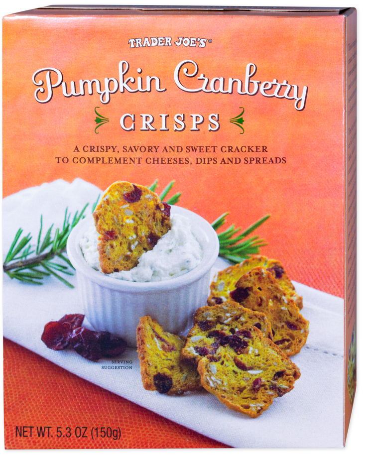 Pumpkin Cranberry Crisps