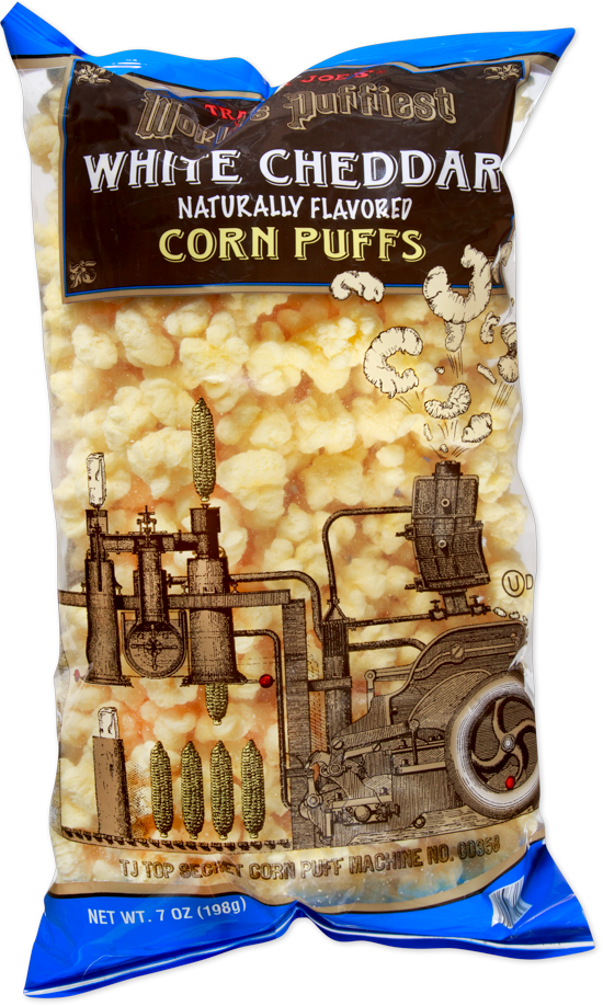 World's Puffiest White Cheddar Corn Puffs