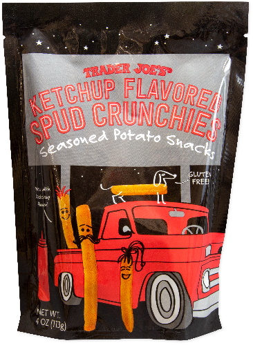 Ketchup Flavored Spud Crunchies