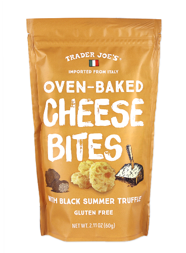Oven-Baked Cheese Bites with Black Summer Truffle