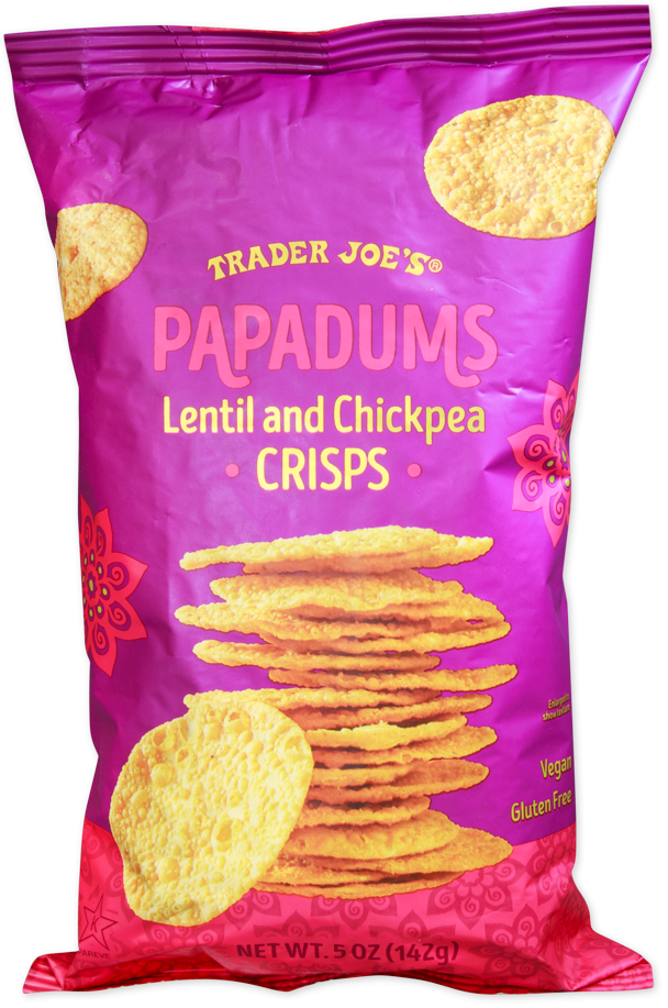 Papadums Lentil and Chickpea Crisps