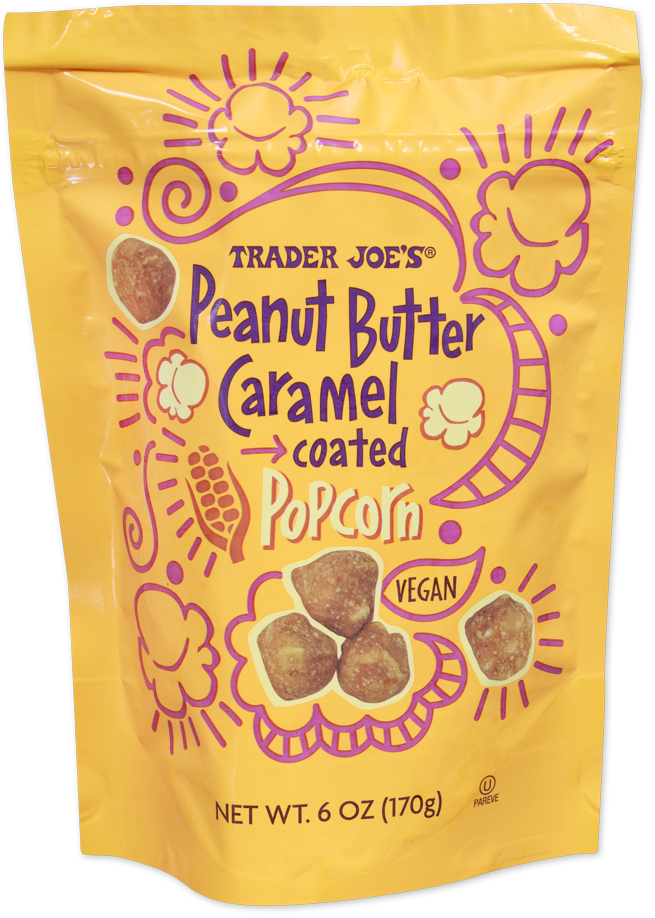 Trader Joe's Peanut Butter Caramel Coated Popcorn