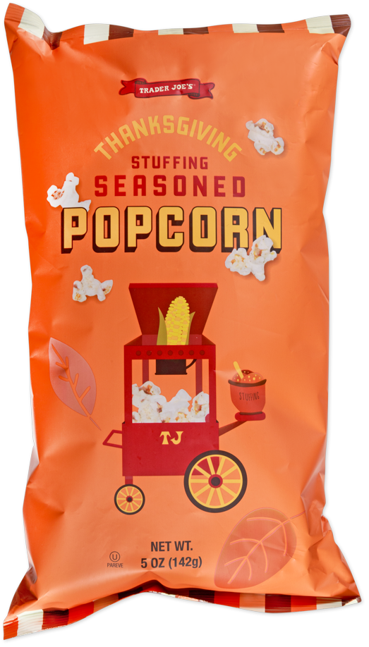 Trader Joe's Thanksgiving Stuffing Seasoned Popcorn