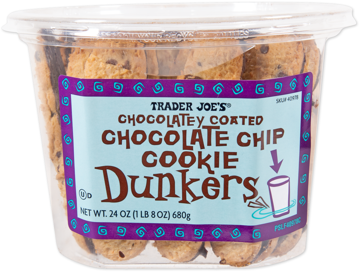 Chocolatey Coated Chocolate Chip Cookie Dunkers