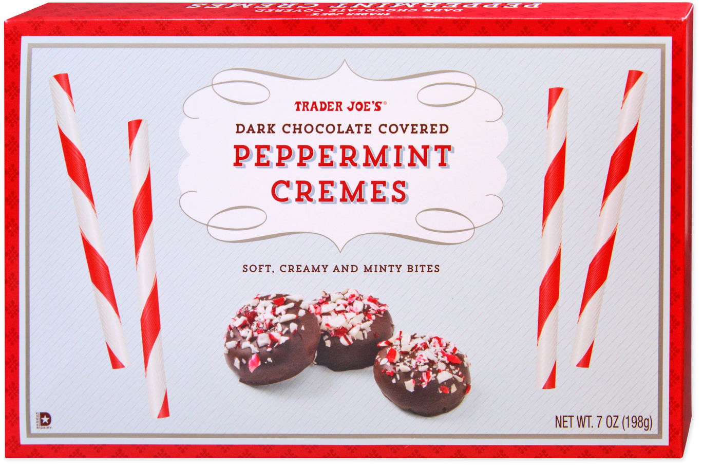 Trader Joe's Dark Chocolate Covered Peppermint Cremes