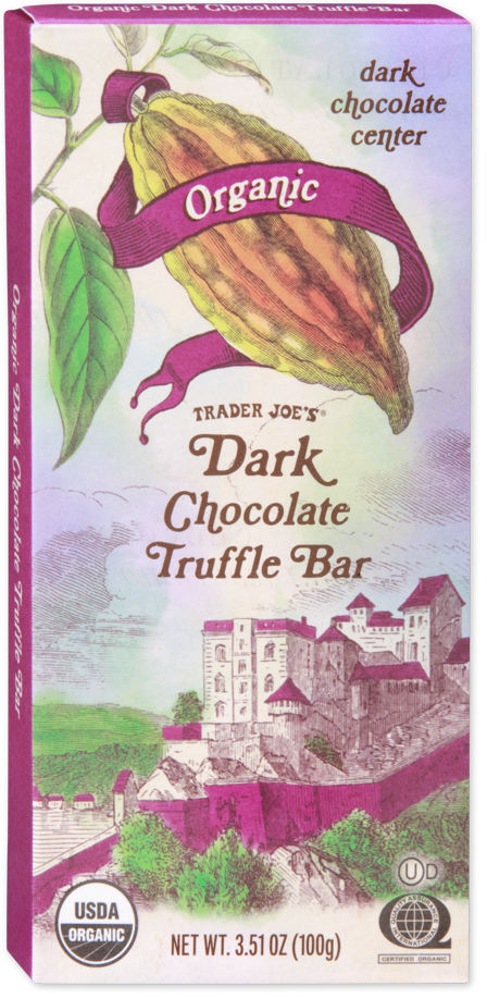 Organic Dark Chocolate Truffle Bar