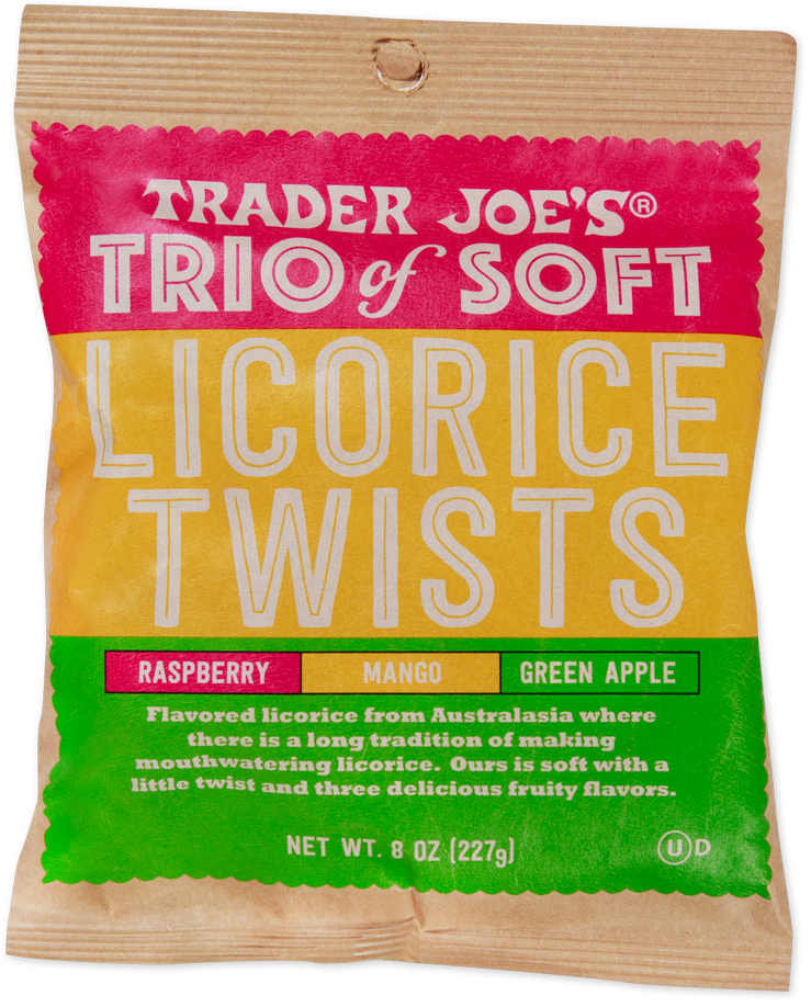 Trio of Soft Licorice Twists