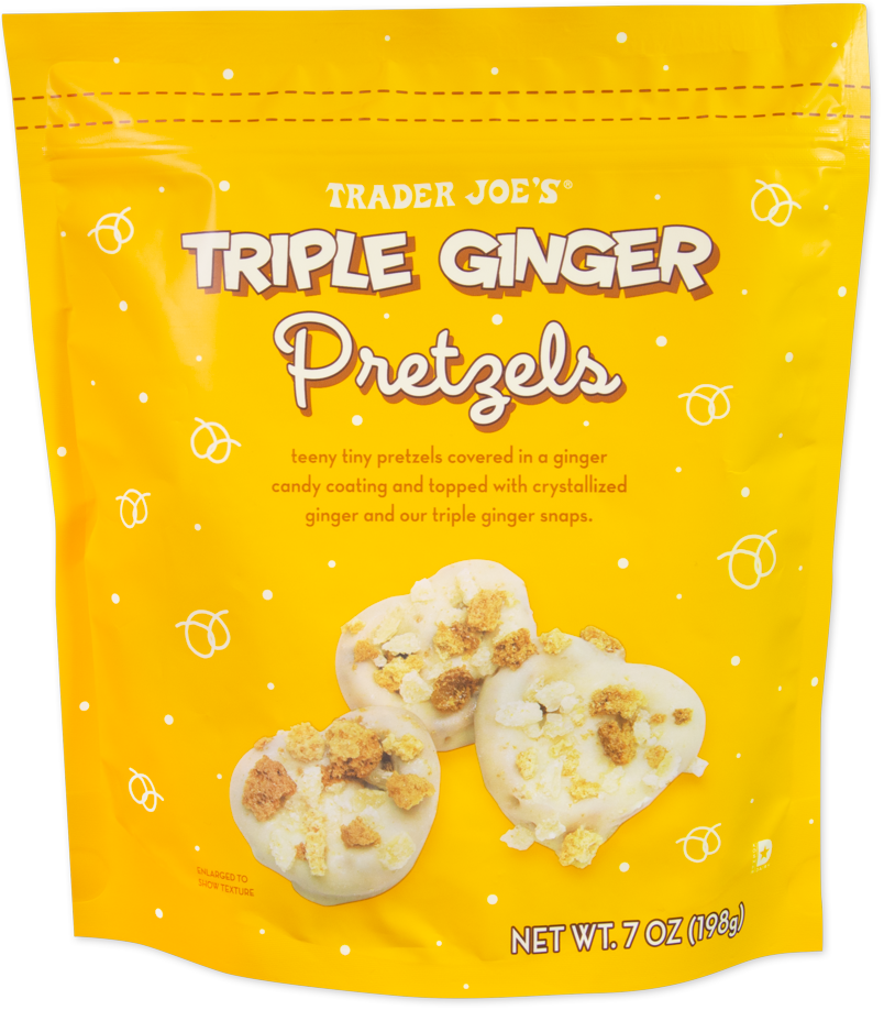 Triple Ginger Pretzels