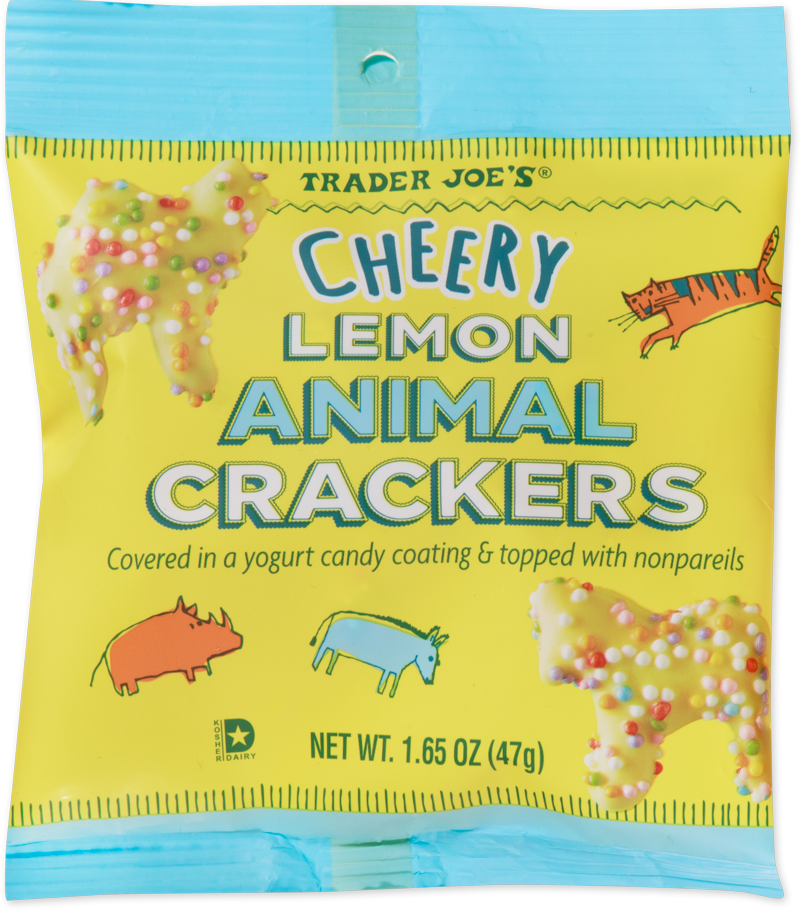 Trader Joe's Cheery Lemon Animal Crackers