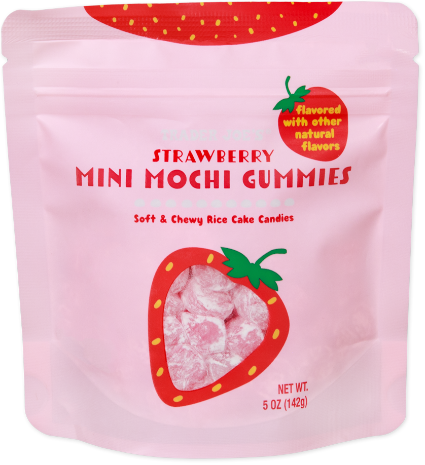 Strawberry Mini Mochi Gummies | Trader Joe's