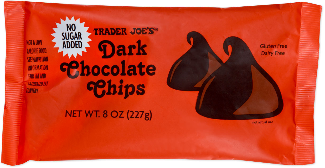 Dark Chocolate Chips No Sugar Added