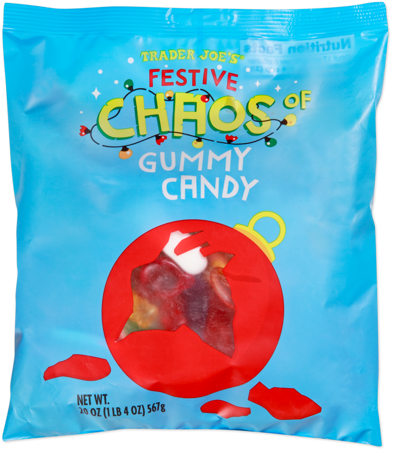 Festive Chaos of Gummy Candy