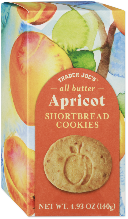All Butter Apricot Shortbread Cookies
