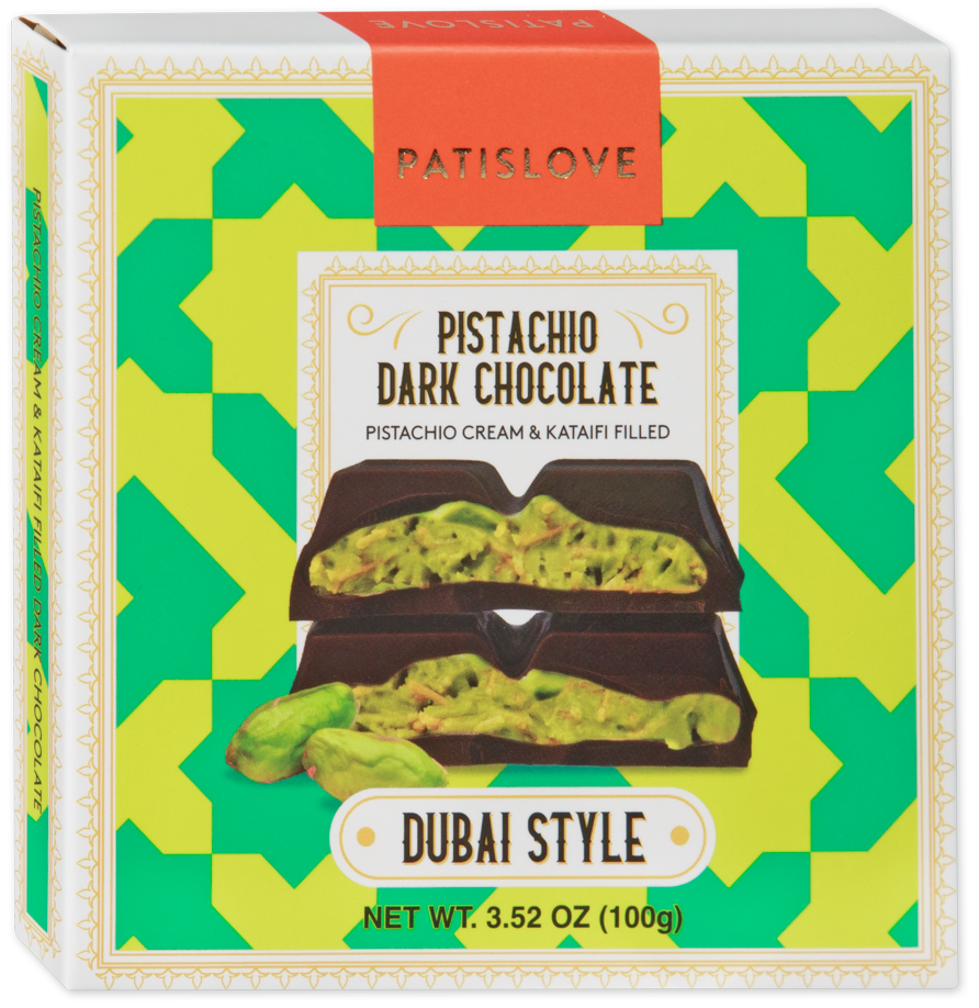Patislove® Pistachio Dark Chocolate Dubai Style | Trader Joe's