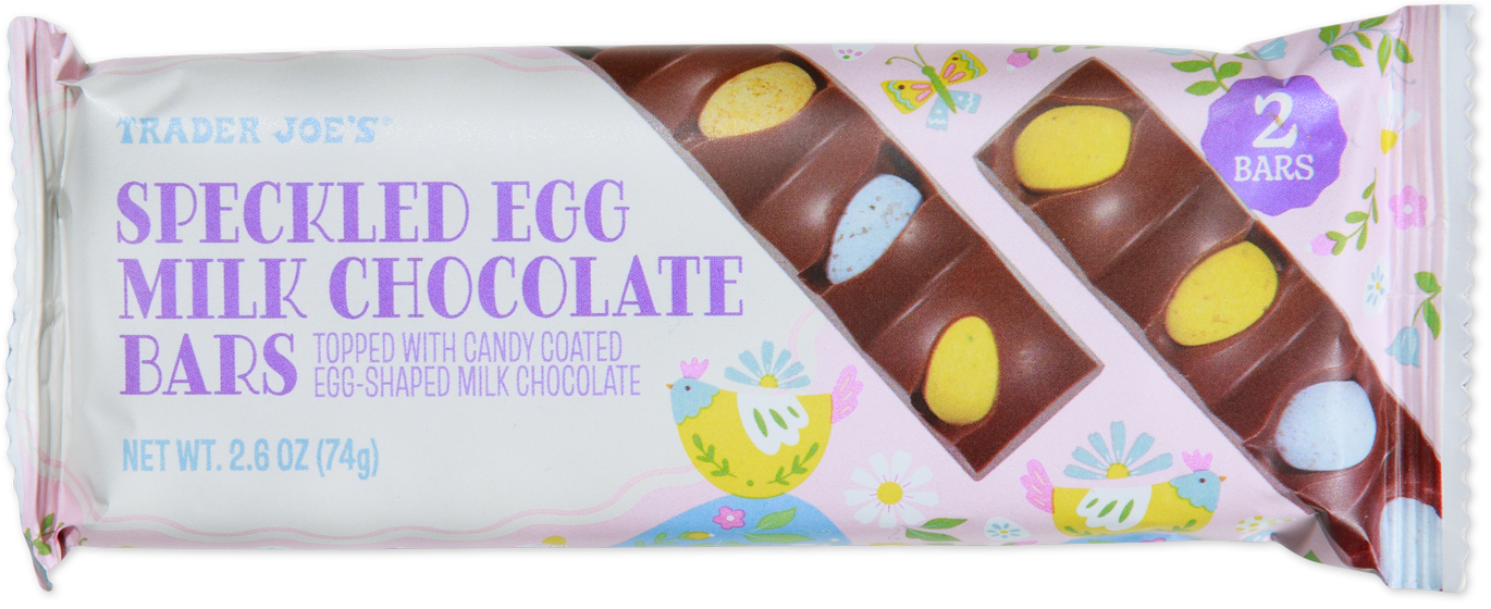 Speckled Egg Milk Chocolate Bars