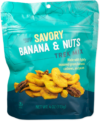 Savory Banana & Nuts Trek Mix