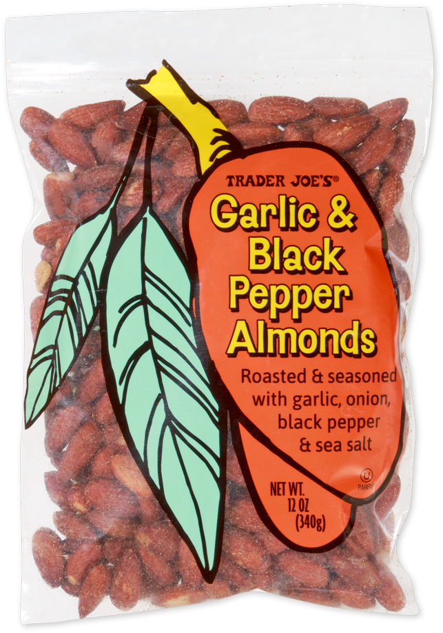Trader Joe's Garlic & Black Pepper Almonds
