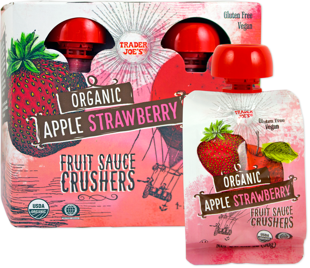 Organic Apple Strawberry Fruit Sauce Crushers | Trader Joe's