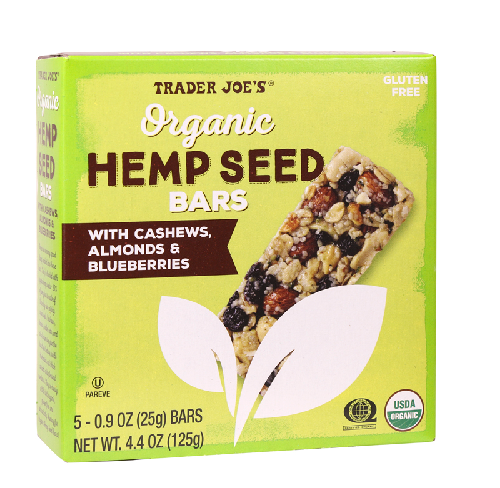 Organic Hemp Seed Bars
