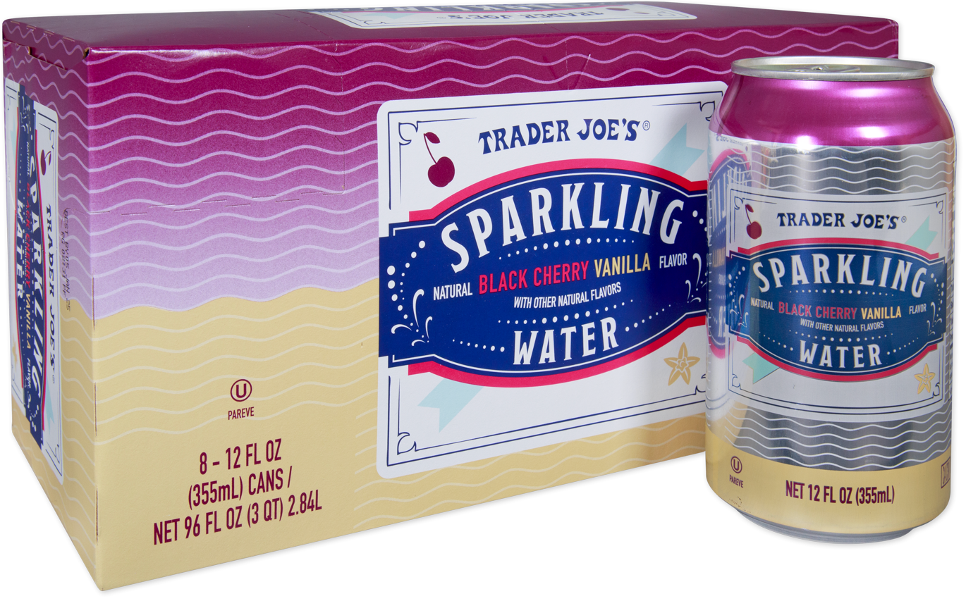 Trader Joe's Black Cherry Vanilla Sparkling Water