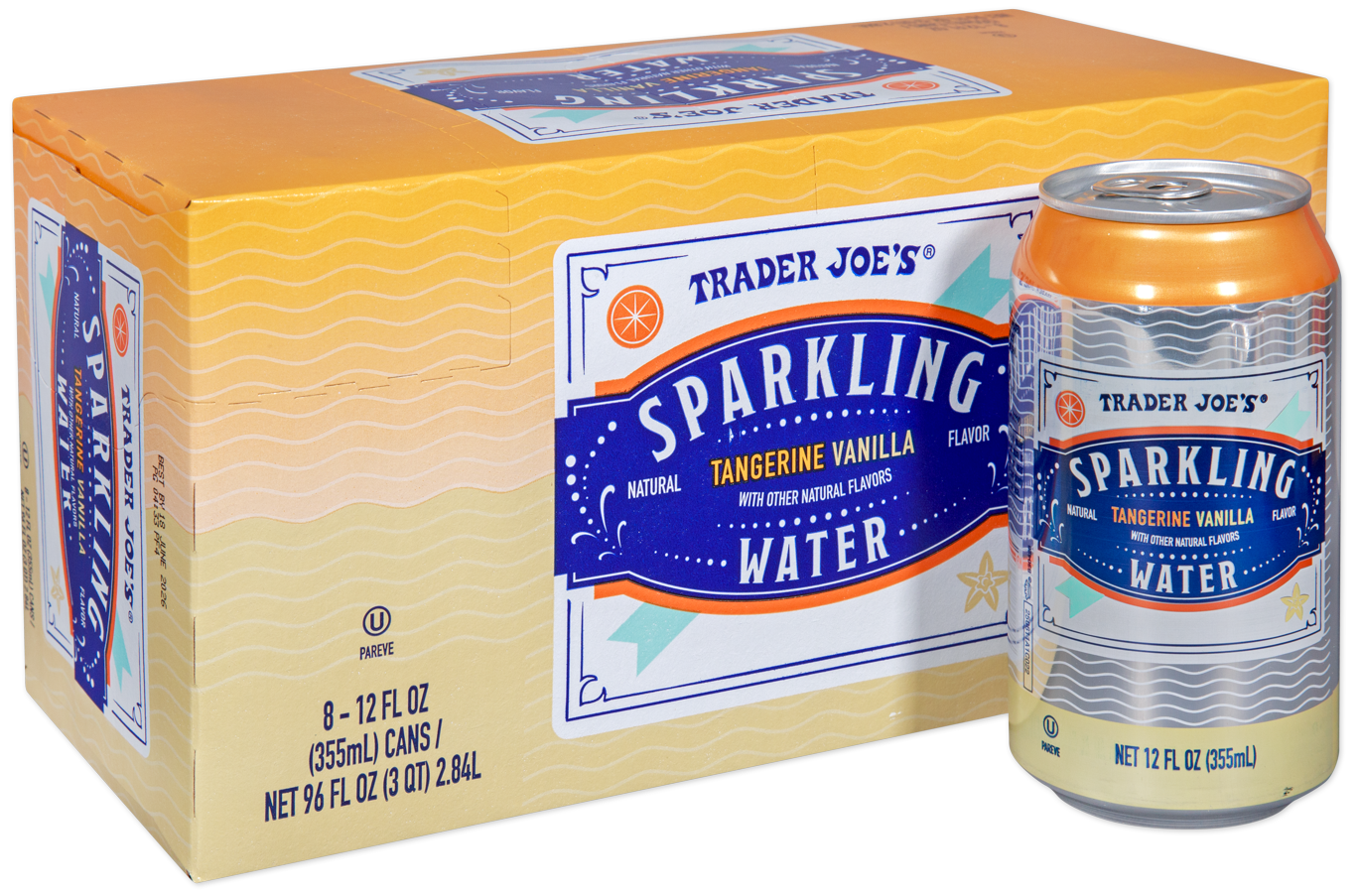 Sparkling Tangerine Vanilla Water