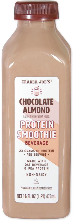 Trader Joe's Chocolate Almond Protein Smoothie Beverage