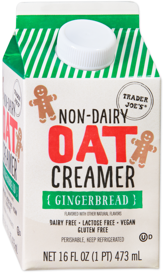 Non-Dairy Oat Creamer Gingerbread