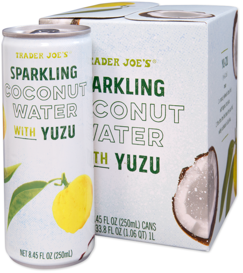 Trader Joe's Sparkling Coconut Water with Yuzu