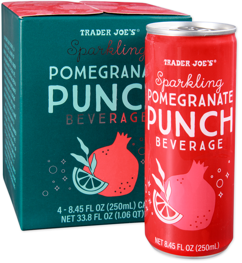 Sparkling Pomegranate Punch Beverage
