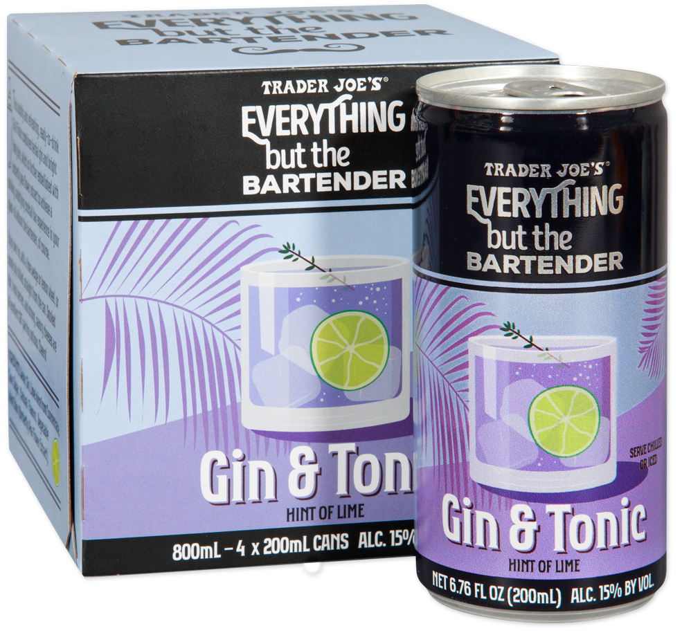 Everything but the Bartender Gin & Tonic