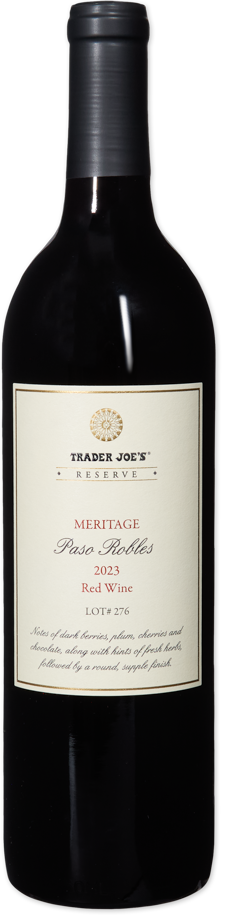 Reserve Meritage Paso Robles 2023 Red Wine