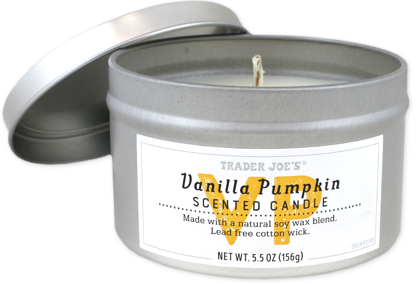 Vanilla Pumpkin Scented Candle