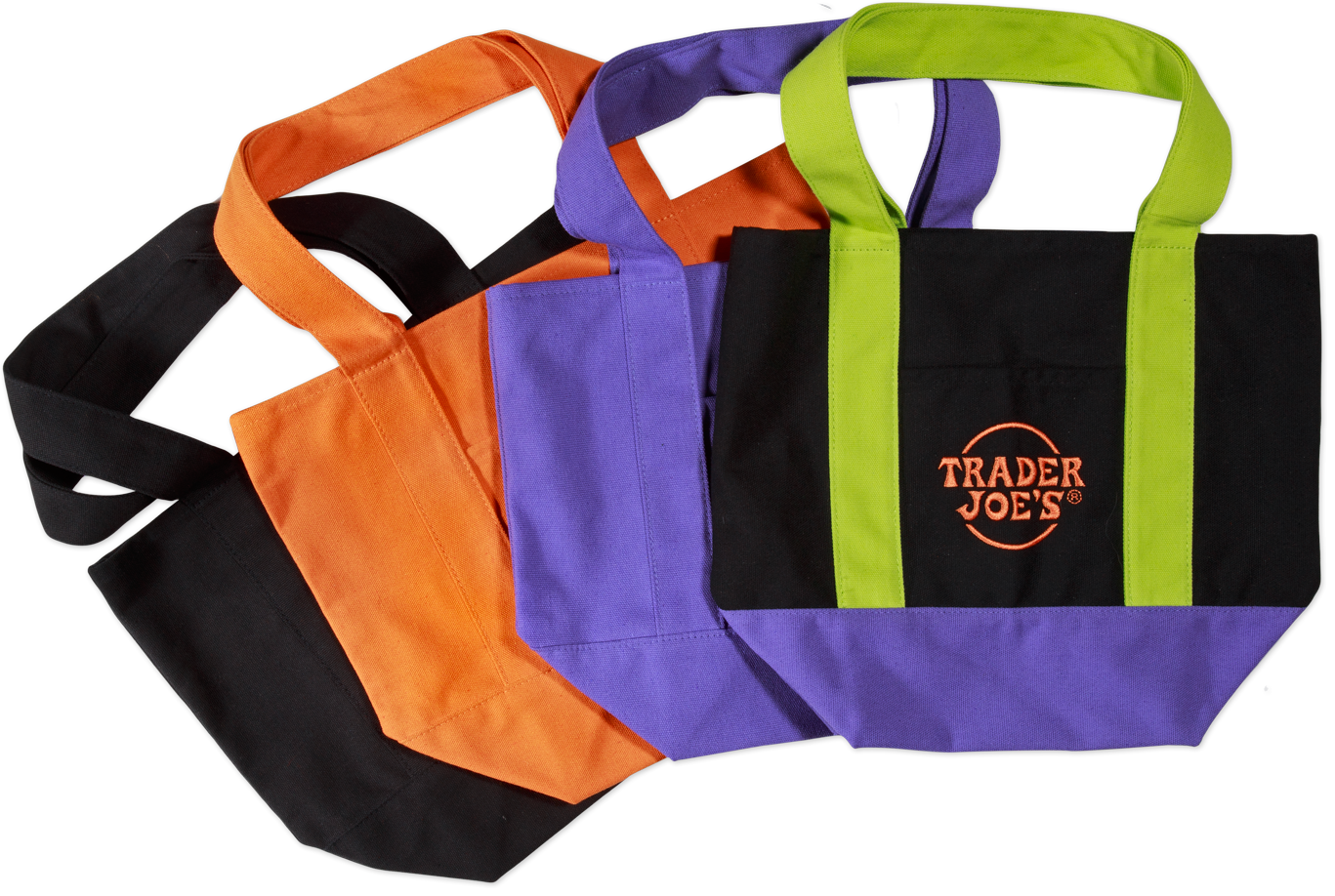 Trick-or-Treat Mini Canvas Totes | Trader Joe's
