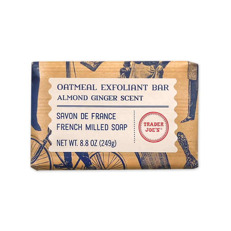 Oatmeal Exfoliant Bar Almond Ginger Scent by Trader Joe's
